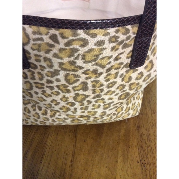 Victoria's Secret Animal Print Handbag - Picture 3 of 8